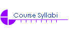 Course Syllabi