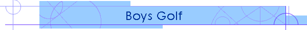 Boys Golf